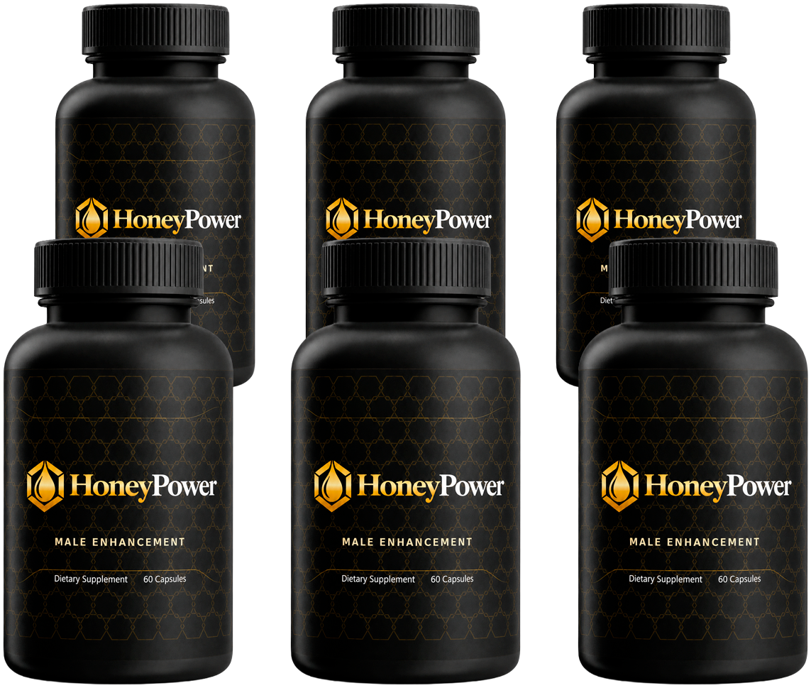 HoneyPower 6 bottle official bundle pack